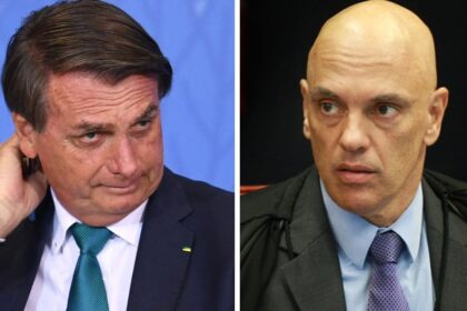Bolsonaro e Moraes