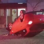 Imprudência e álcool mulher sem CNH capota carro após acelerar por engano em Divinópolis