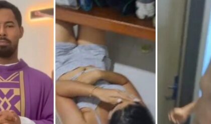 Vídeo mostra padre com noiva de fiel em casa paroquial
