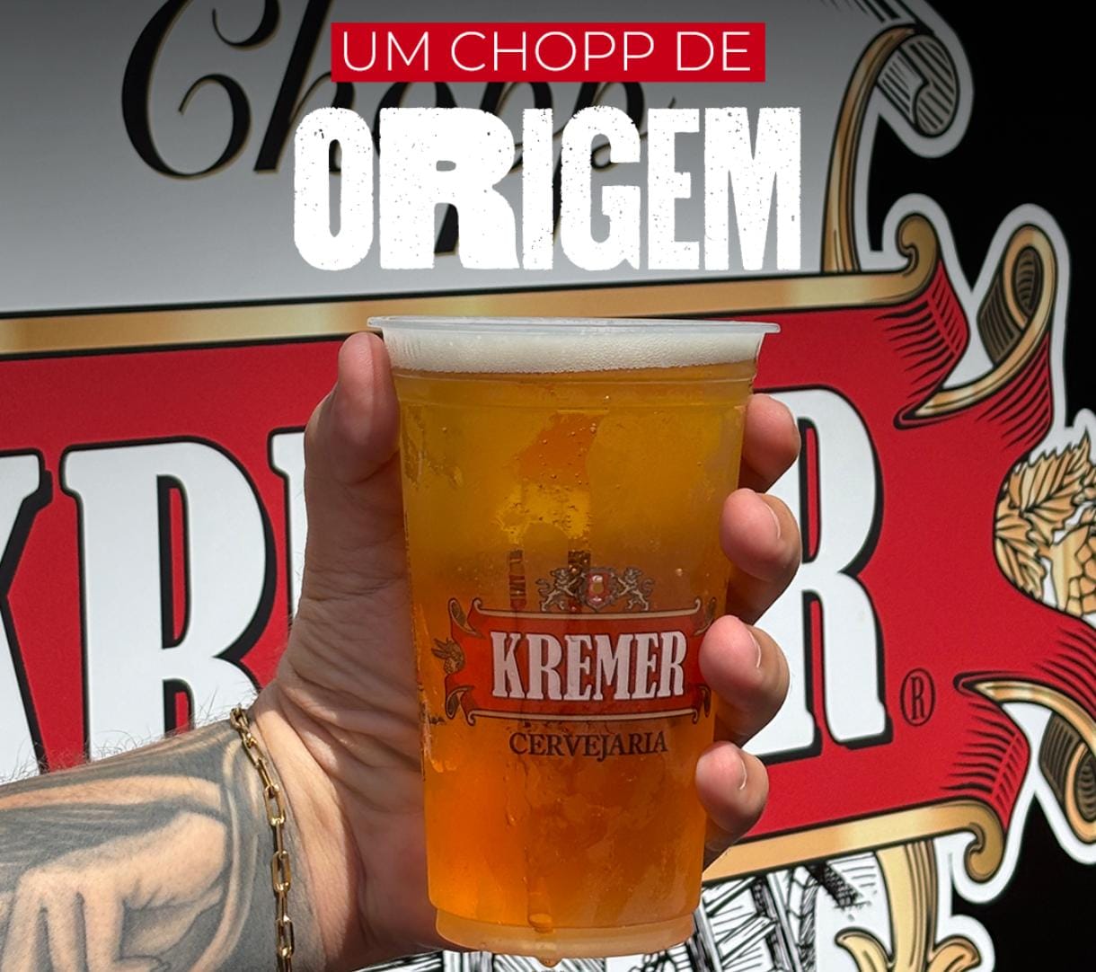 Chopp Kremer Divinópolis o equilíbrio perfeito entre pureza, qualidade e cremosidade inconfundível