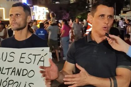 Fé e família guiam discurso de Gleidson e Eduardo no início do Natal Iluminado